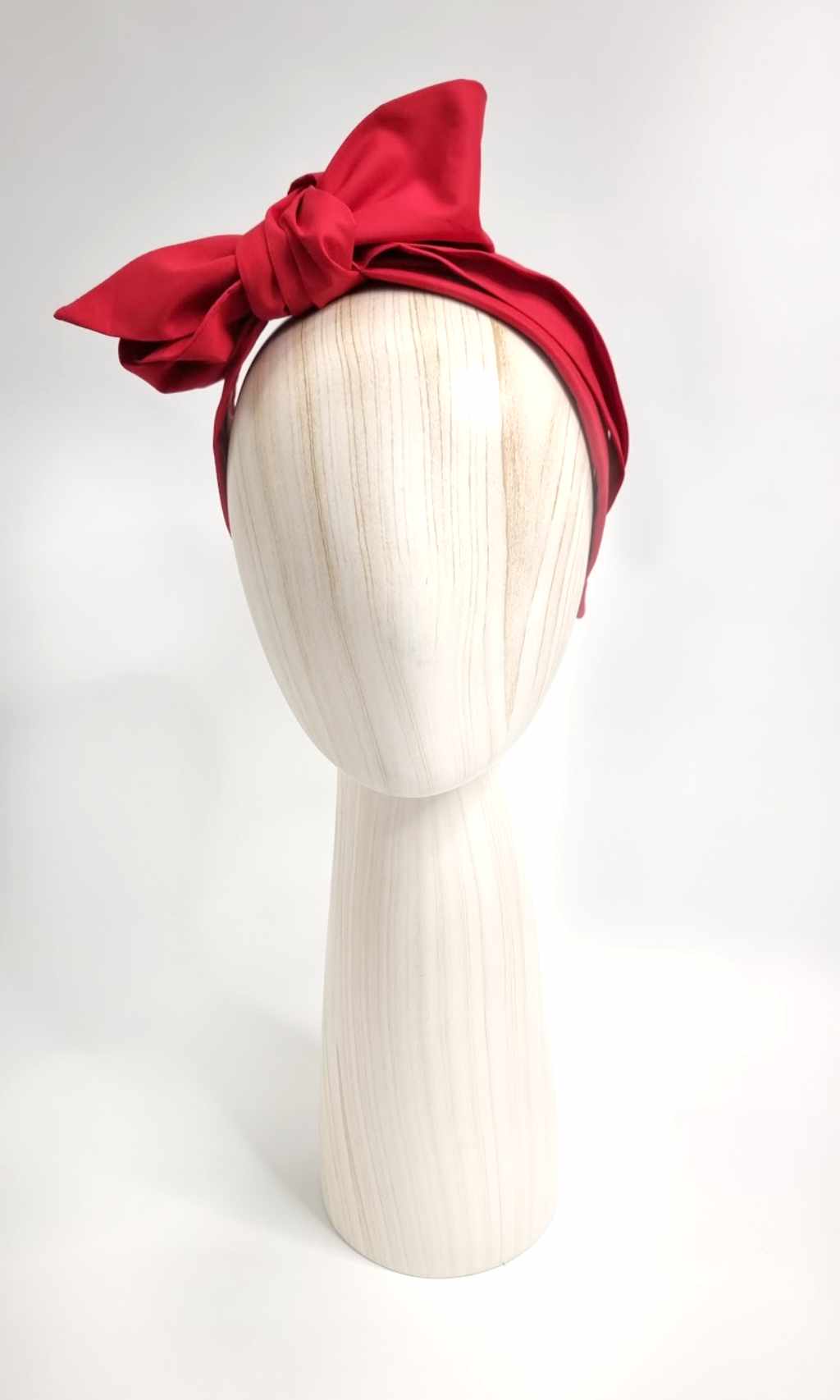 Amantine Scarf Headband Classic Red โ Celine Martine