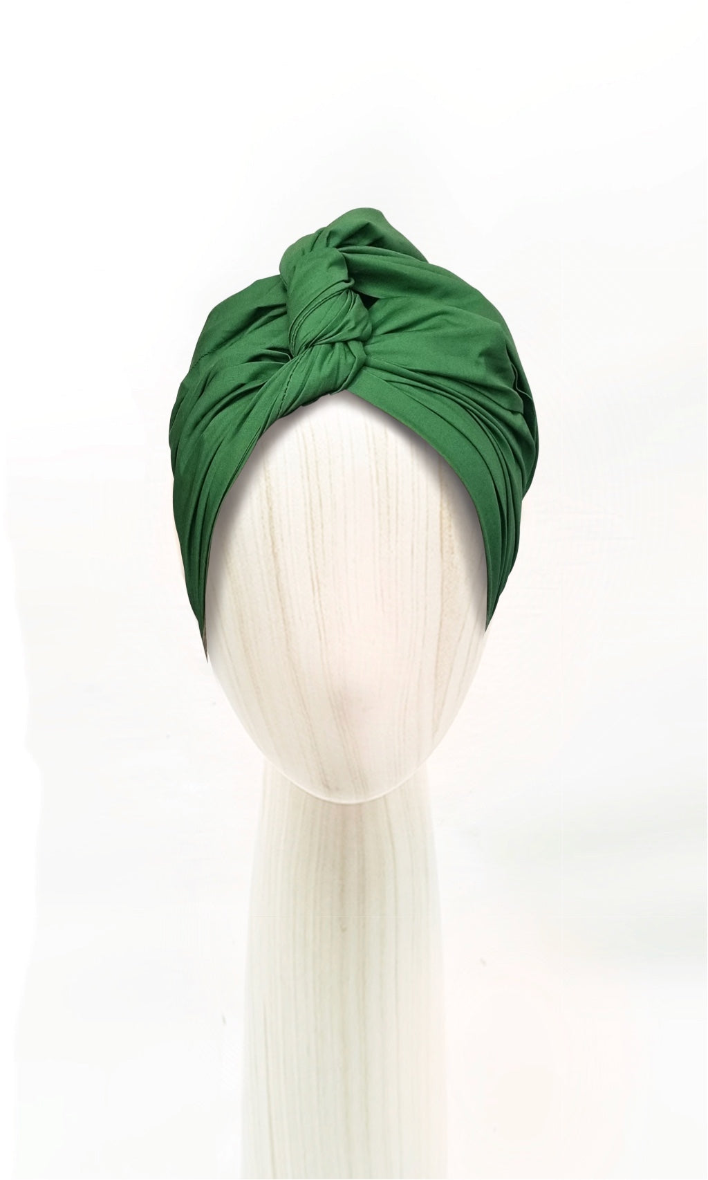 Josephine Wired Head Wrap - Classic Green
