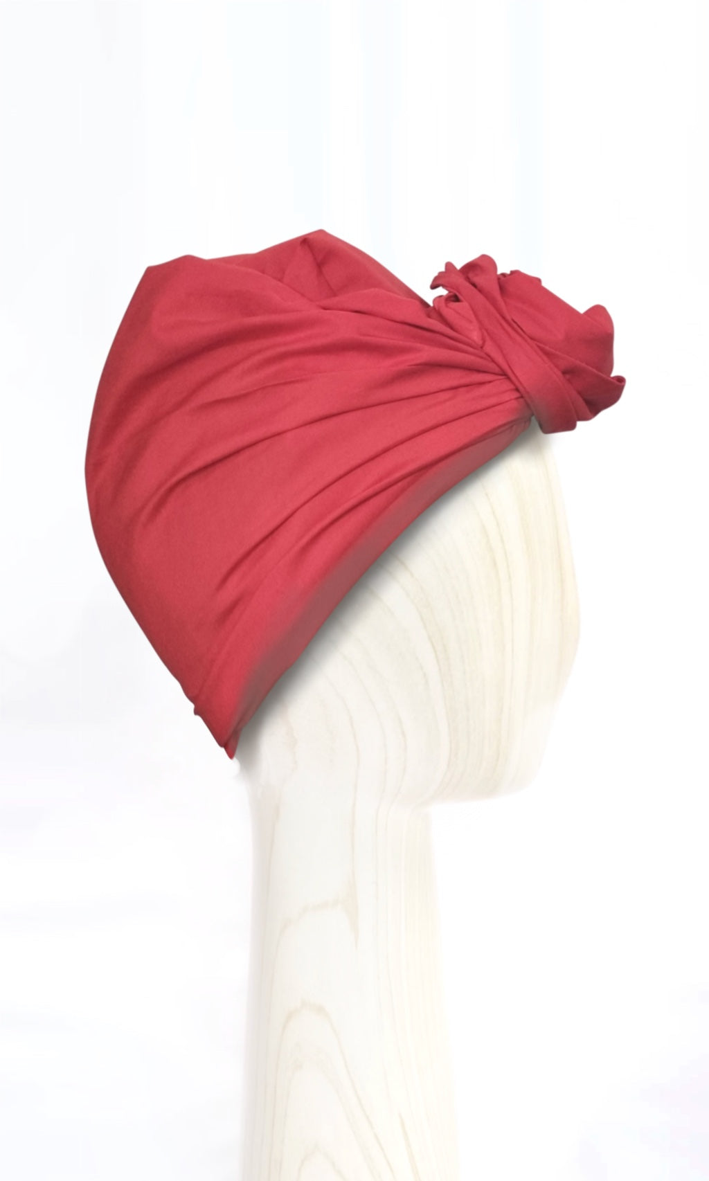 Josephine Wired Head Wrap - Classic Red