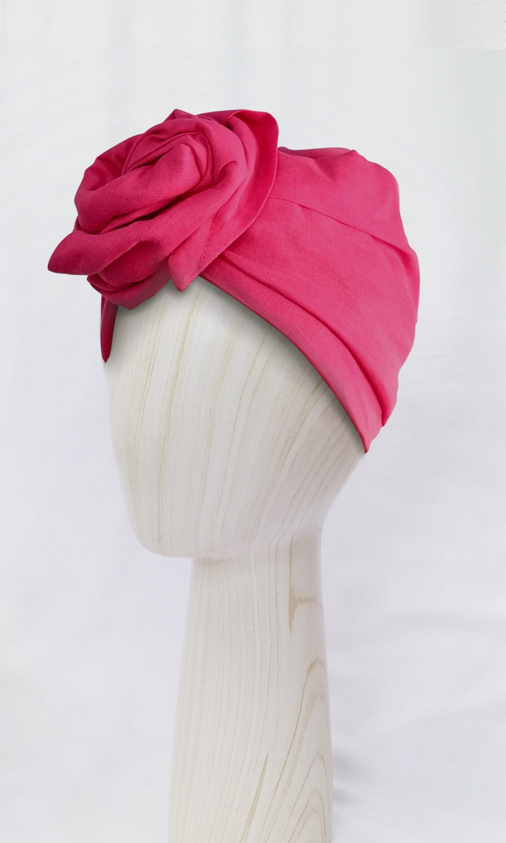 Josephine Wired Head Wrap – Pink | Celine Martine display picture 1