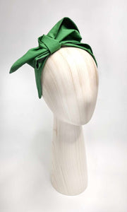 Amantine Scarf Headband -  Classic Green