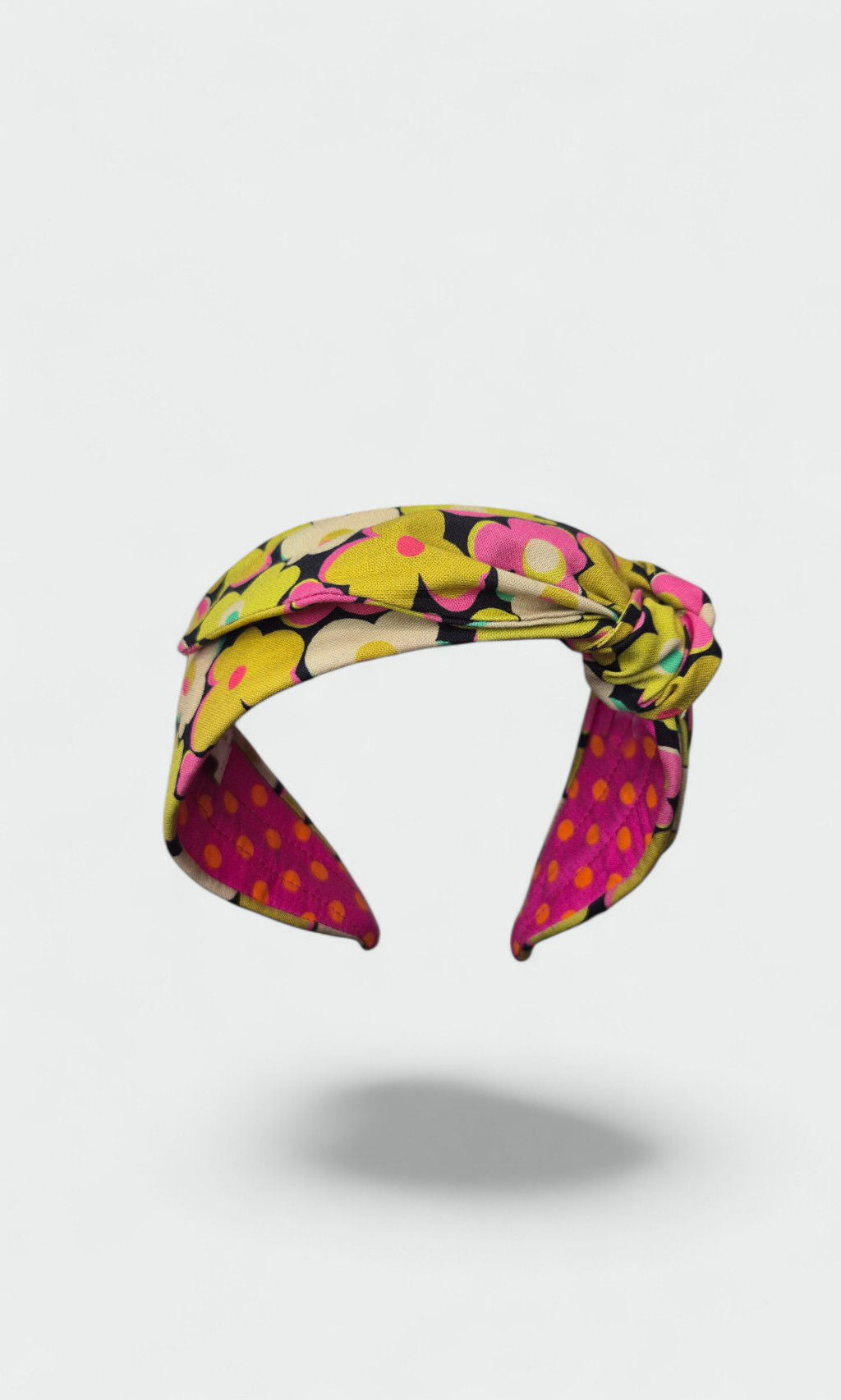 Mathilde Side Knot Headband - Slim - Eden