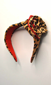 Céline Martine Wired Headband - Animal Print