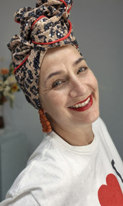 Josephine Wired Head Wrap - Luxe