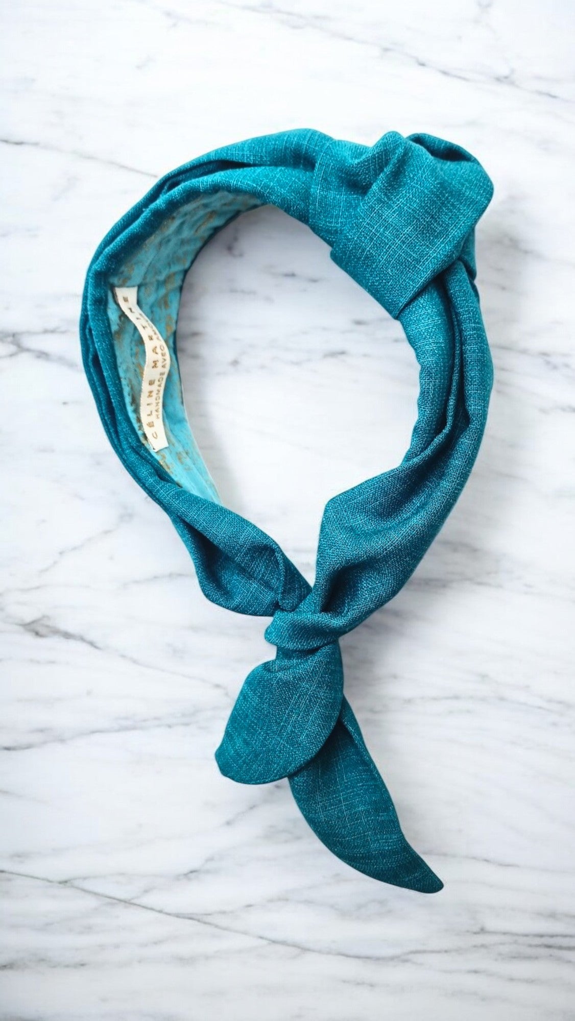 Céline Martine Wired Headband - Upcycled