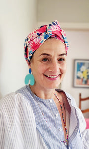 Josephine Wired Head Wrap – Fleur de Force – Celine Martine