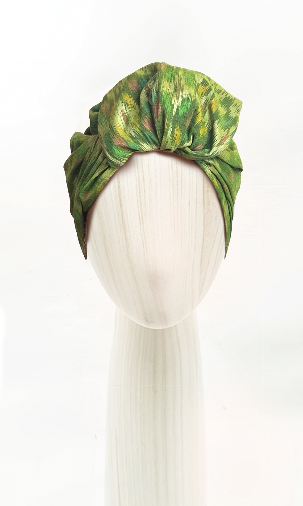 Head wrap for cancer hair loss – soft cotton turban by Celine Martine -Wired chemo head scarf for women – fashion headwear after treatment