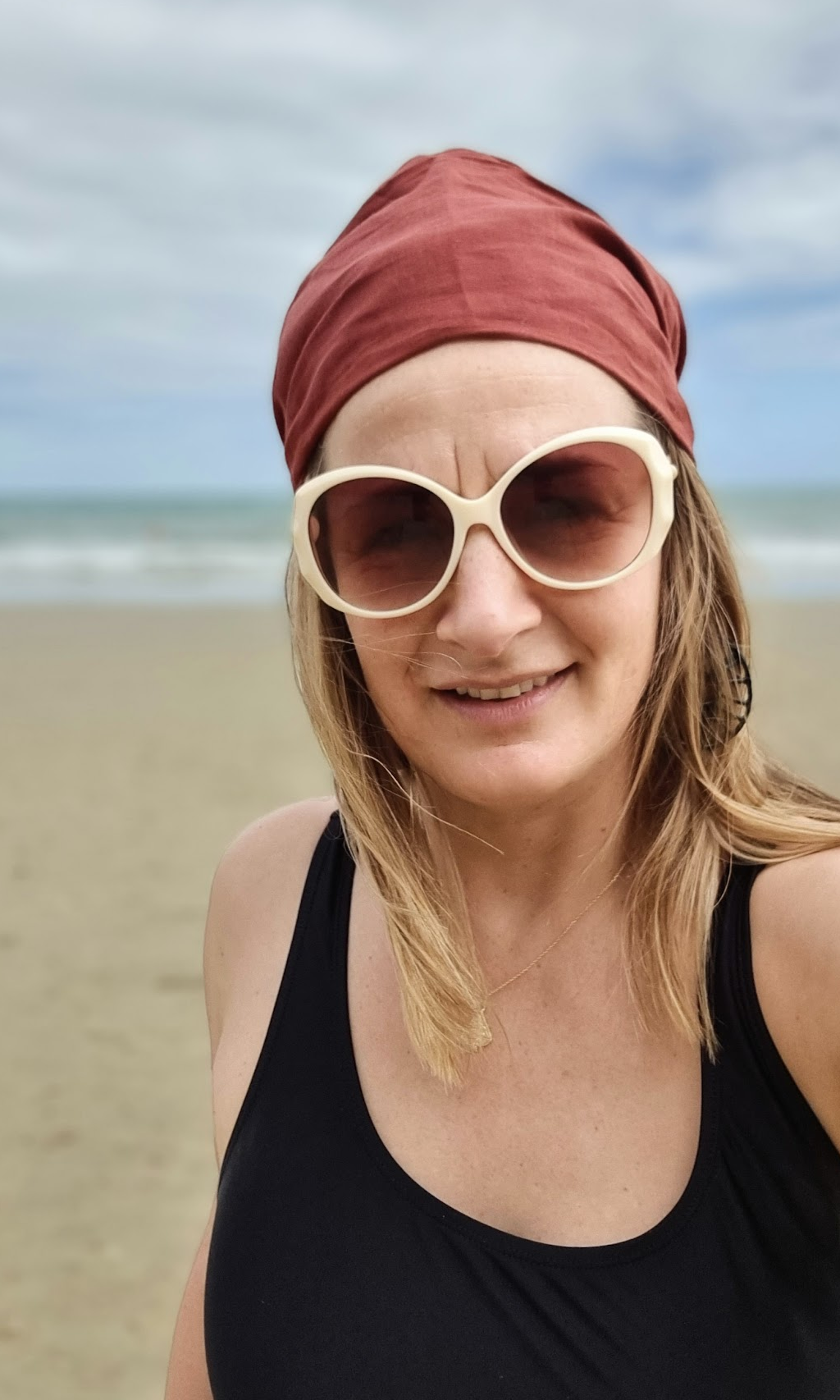 Josephine Wired Head Wrap - Rust