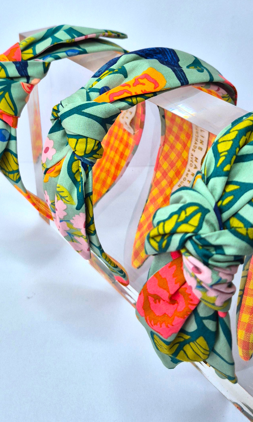 Mathilde Side Knot Headband - Slim - Blackbird Aviary - Preorder