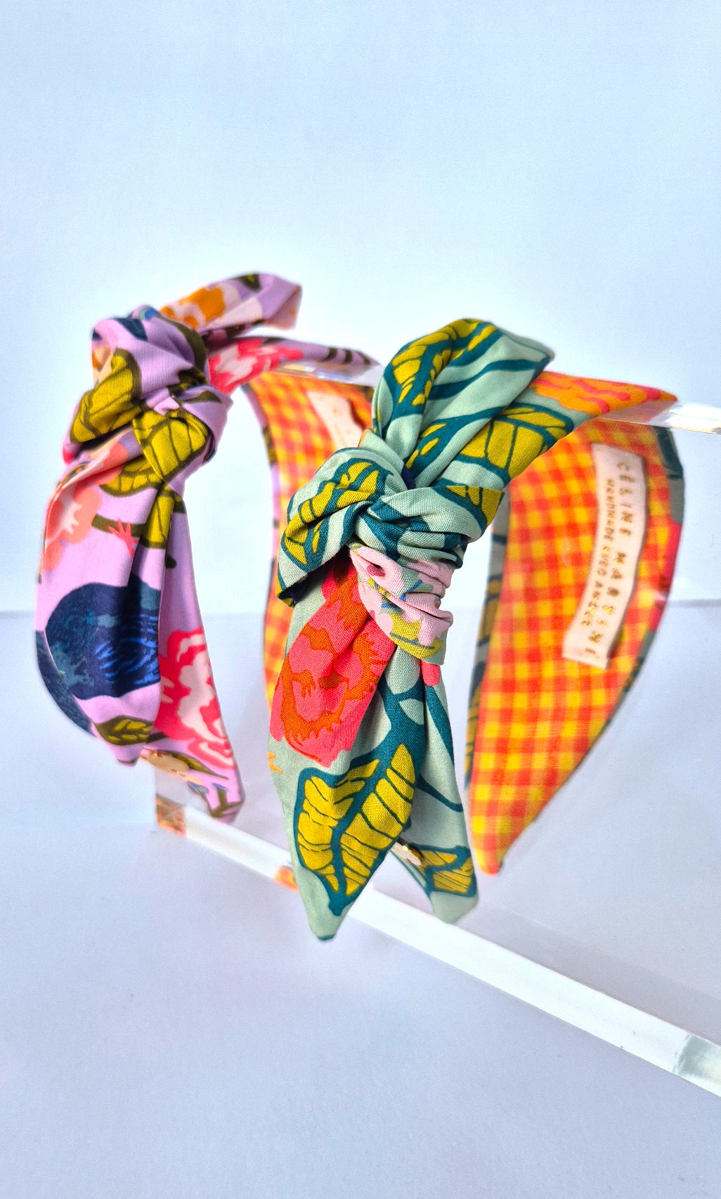 Mathilde Side Knot Headband - Slim - Blackbird Canopy - Preorder