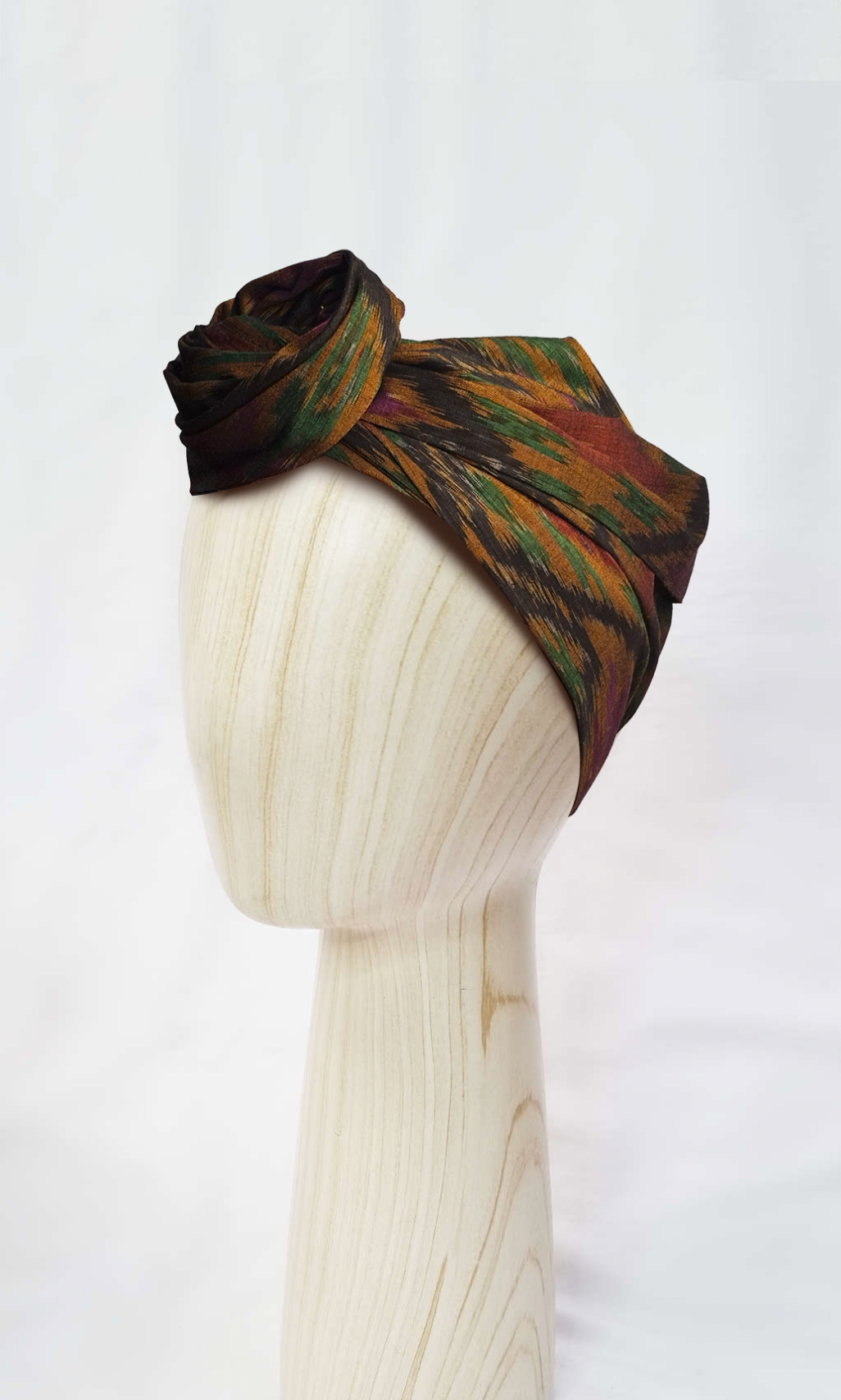 Head wrap for cancer hair loss – soft cotton turban by Celine Martine -Wired chemo head scarf for women – fashion headwear after treatment