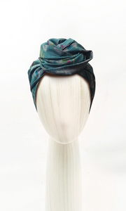 Head wrap for cancer hair loss – soft cotton turban by Celine Martine -Wired chemo head scarf for women – fashion headwear after treatment