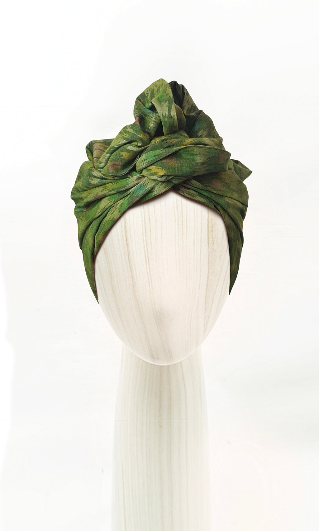 Head wrap for cancer hair loss – soft cotton turban by Celine Martine -Wired chemo head scarf for women – fashion headwear after treatment