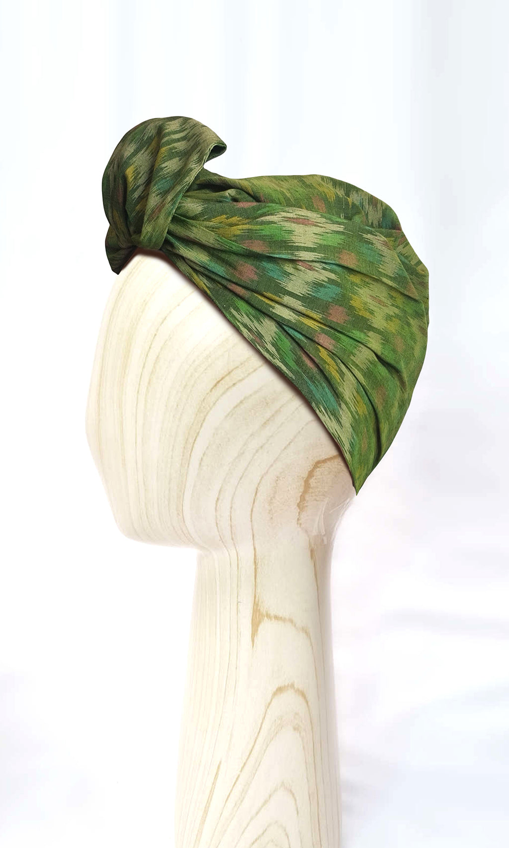 Head wrap for cancer hair loss – soft cotton turban by Celine Martine -Wired chemo head scarf for women – fashion headwear after treatment