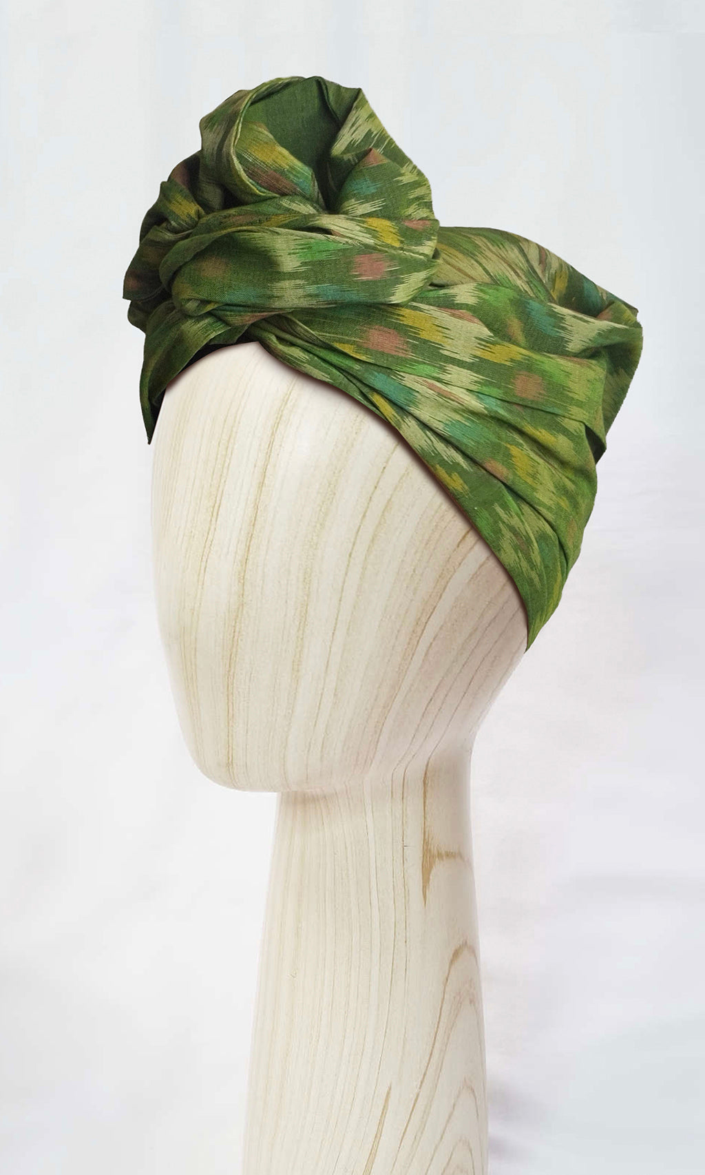 Head wrap for cancer hair loss – soft cotton turban by Celine Martine -Wired chemo head scarf for women – fashion headwear after treatment