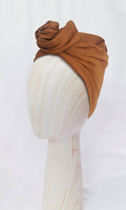 Josephine Wired Head Wrap - Saffron