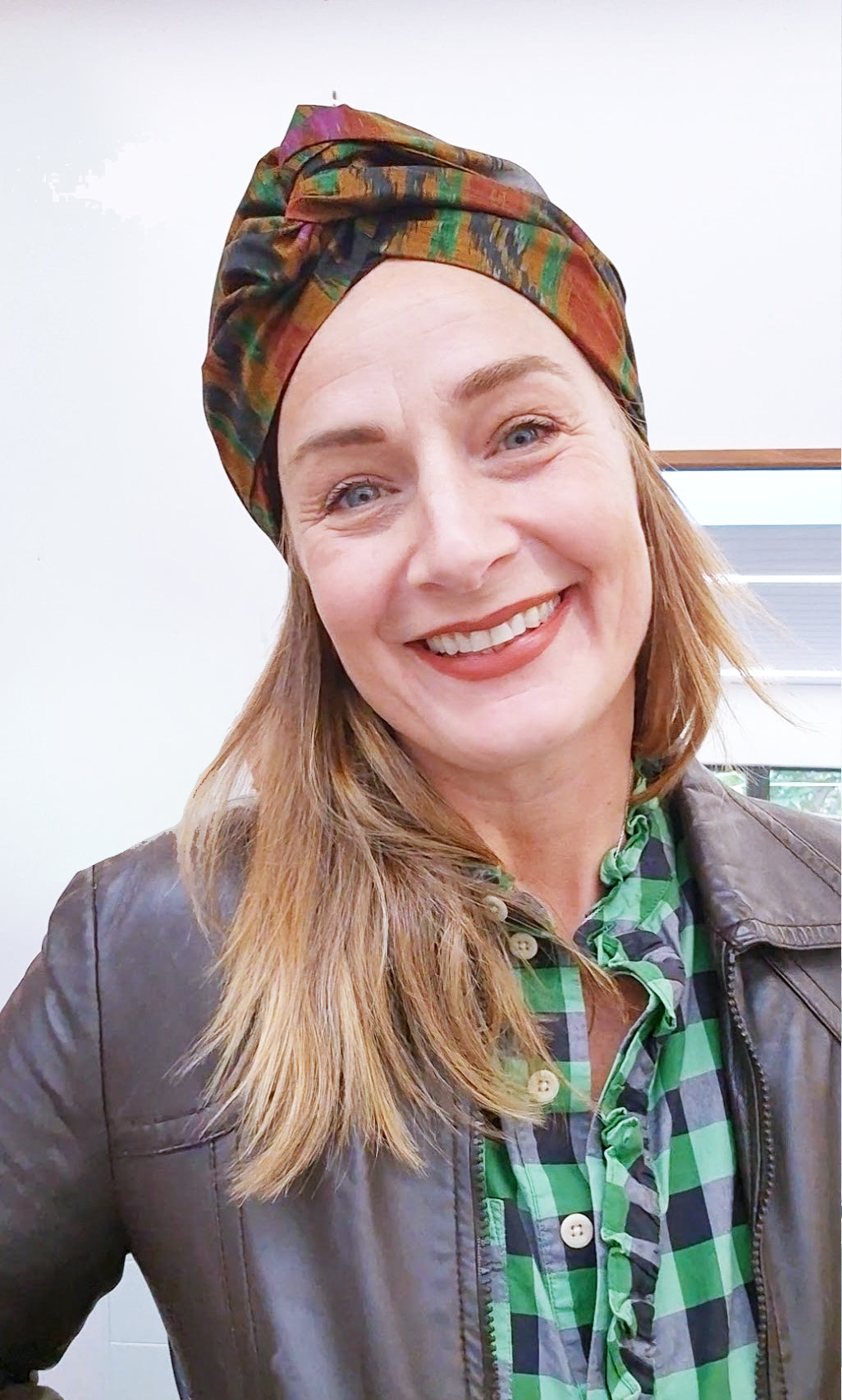Josephine Wired Head Wrap - Ikat Earth Jewels