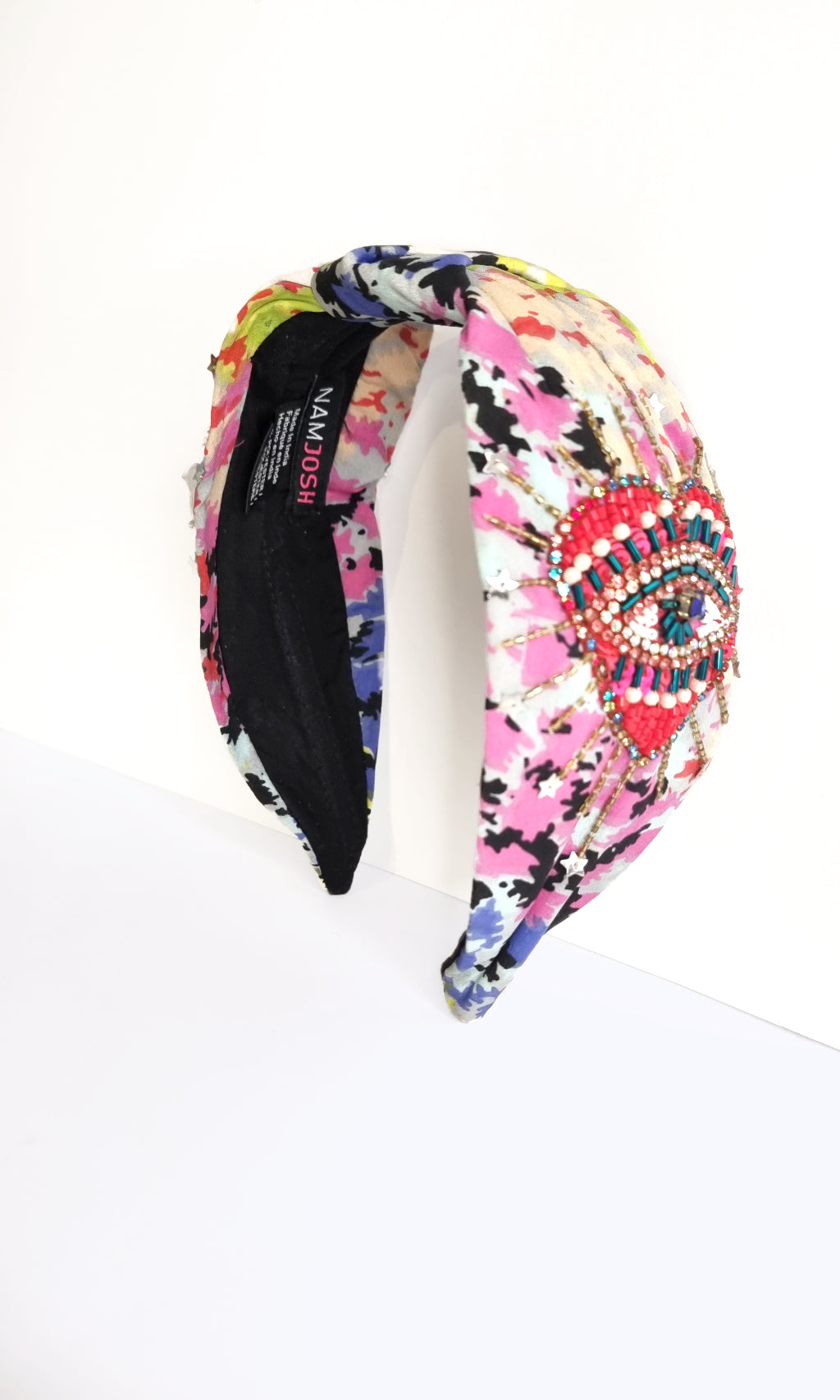 NamJosh - Embroidered Headband- Brave Heart