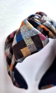 Simone Top Knot Headband - Winter Pixa
