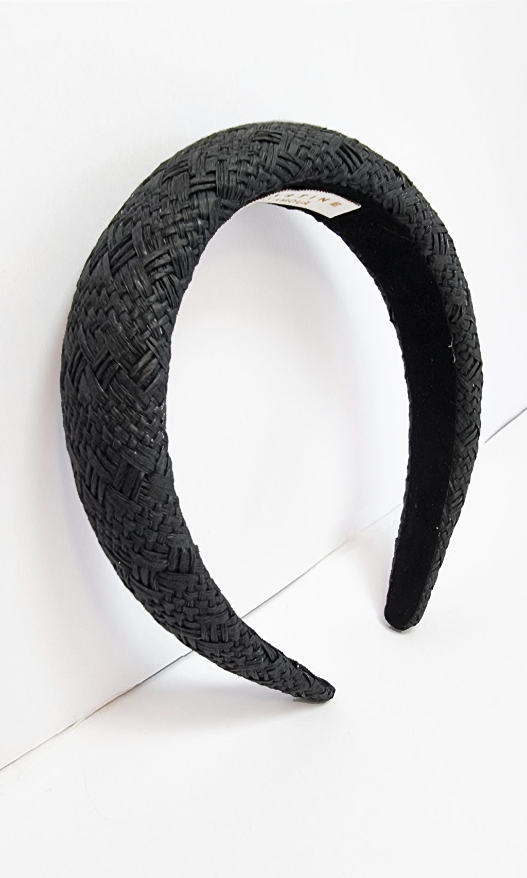 Camille - Padded Headband (black)