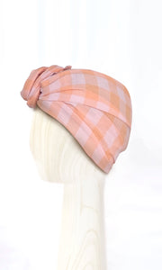 Josephine Wired Head Wrap - Pink & Orange