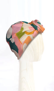 Josephine Wired Head Wrap - Abstract Garden