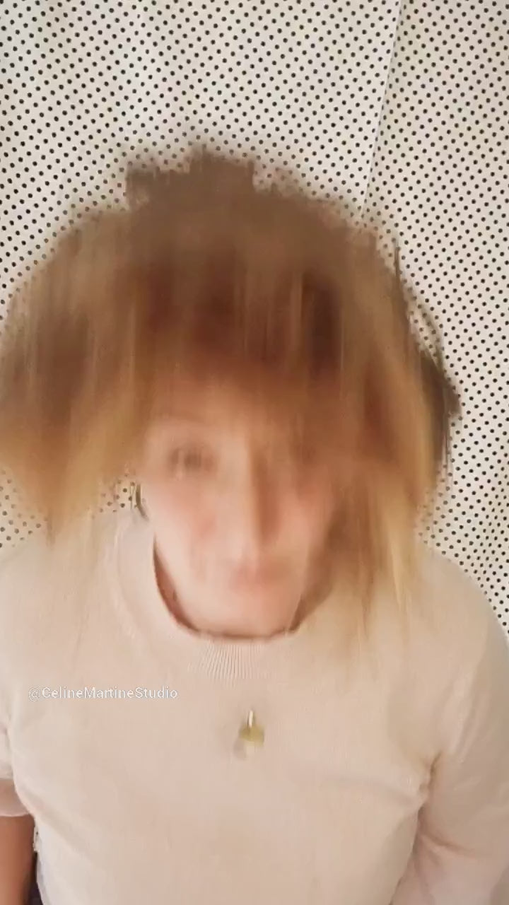 Video of Celine Martine Velvet Headband 