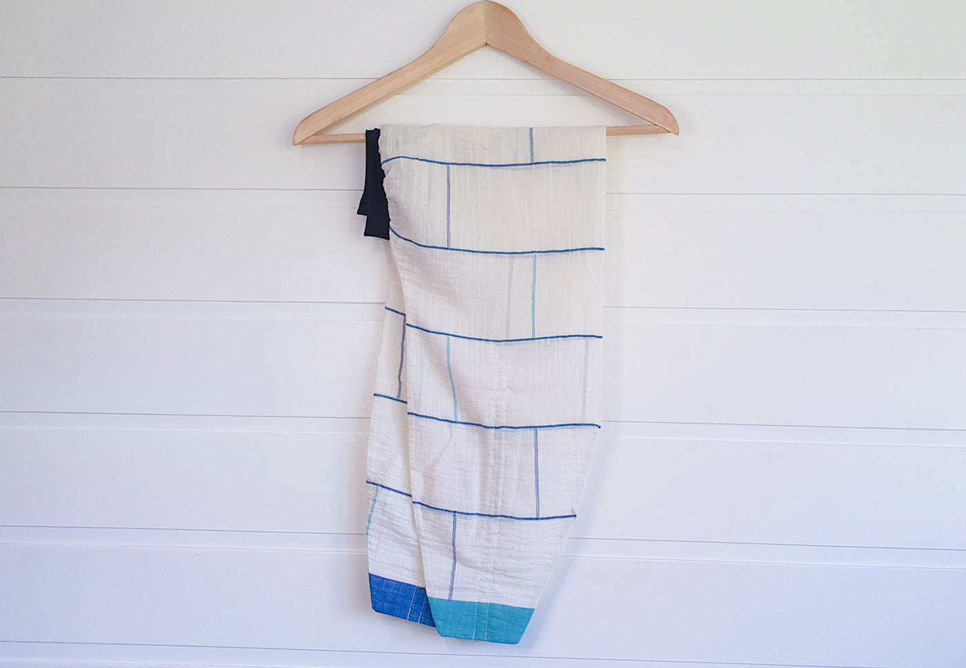 Josephine Wired Head Wrap - Regular -  Ivory / Reef