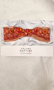 Hair Barrette - Embroidered Bow