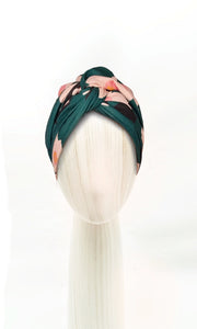 Josephine Wired Head Wrap - Japanese Flowers