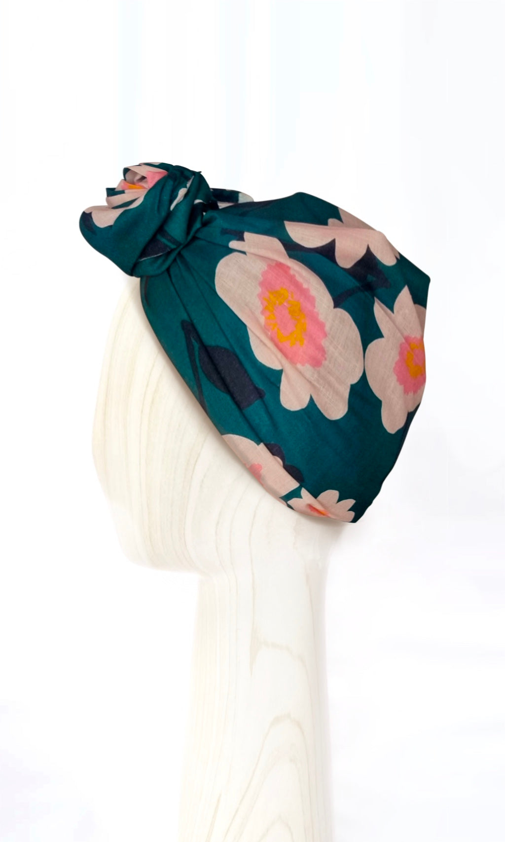 Josephine Wired Head Wrap - Japanese Flowers